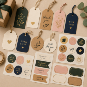 TAGS & STICKERS